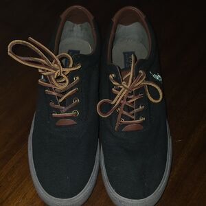 Classic Black and Brown Men's Sneakers